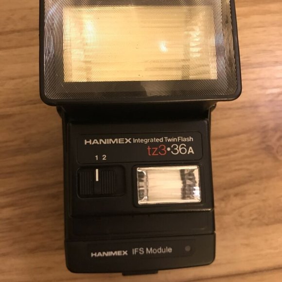 Hanimex Integrated Twin Flash TZ3*36A With IFS Module HN3 And Manuals. - Picture 2 of 7